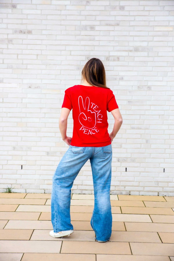 Womens Teach Peace Shirt